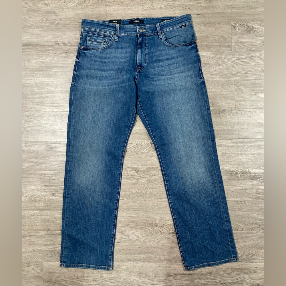 Mavi Men’s‎ Matt Relaxed Straight Leg Jeans Size 36 Waist